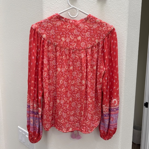 Spell Sunshine Bandit Blouse/Cayenne - Picture 6 of 7